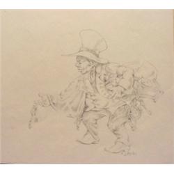 Elizabeth Miles (20th Century) American, DOROTHY OF OZ, page 62, original children's book illus...