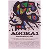 Image 1 : Joan Miro (1893-1983) Spanish, AGORA I, 1971, color lithograph poster, signed on the stone, 23...