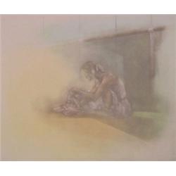 Janet Treby (20th Century) American, REHEARSAL, color aquatint, signed in pencil, the numbered...