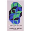 Image 1 : Victor Vasarely (1908-1997) Hungarian, L' ART VIVANT, 1968, screenprint poster, 28 x 15 3/4", F...