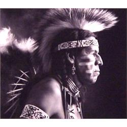 Nicholas Vedros (20th Century) American, POTOWATAMIE INDIAN, 1987, photograph, 11 x 14", signed...