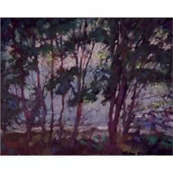 Keith Ward (1882-1953) California, LANDSCAPE, oil painting on canvas, 16 x 20", signed lower le...