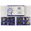 Image 1 : 2001 US PROOF SET (WITH BOX)