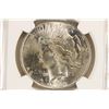 Image 1 : 1922 PEACE SILVER DOLLAR NGC MS63