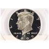 Image 1 : 2000-S SILVER KENNEDY HALF DOLLAR PCGS PR70 DCAM
