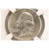 Image 1 : 1951-D WASHINGTON SILVER QUARTER NGC UNC DETAILS