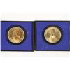 Image 1 : 2 US MINT AMERICAS 1ST MEDALS 1975 & 1976