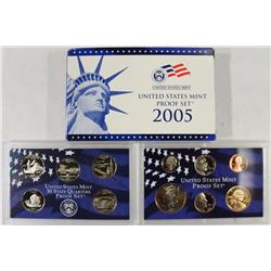 2005 US PROOF SET (WITH BOX)