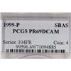 Image 3 : 1999-P SBA DOLLAR PCGS PR69 DCAM