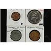 Image 1 : 4 ASSORTED VINTAGE TOKENS SEE DESCRIPTION