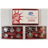 Image 1 : 2000 US SILVER PROOF SET (WITH BOX)