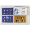 Image 2 : 2008 US PROOF SET (WITH BOX) 14 PIECES