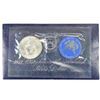 Image 1 : 1973-S  IKE SILVER DOLLAR UNCIRCULATED (BLUE PACK)
