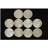 Image 2 : 10 ASSORTED SILVER ROOSEVELT DIMES