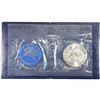 Image 1 : 1974-S  IKE SILVER DOLLAR UNCIRCULATED (BLUE PACK)