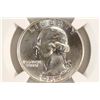Image 1 : 1964-D WASHINGTON SILVER QUARTER NGC MS64