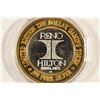 Image 2 : CASINO $10 SILVER TOKEN (UNC) RENO HILTON