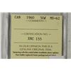 Image 3 : 1960 CANADA SILVER 50 CENT ICCS MS62