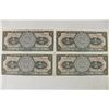 Image 1 : 4-1961 CRISP UNC MEXICO PESOS CONSECUTIVE SERIAL S