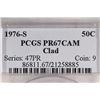 Image 3 : 1976-S KENNEDY HALF DOLLAR PCGS PR67 DCAM