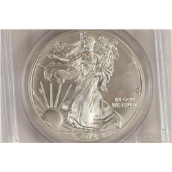 2012 AMERICAN SILVER EAGLE PCGS MS70 1ST STRIKE