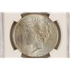 Image 1 : 1925 PEACE SILVER DOLLAR NGC MS63