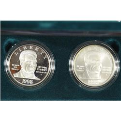 1998-S PROOF & UNC BLACK REVOLUTIONARY WAR