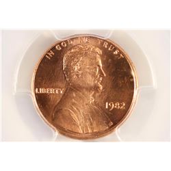 1982 ZINC SMALL DATE LINCOLN CENT PCGS MS66RD
