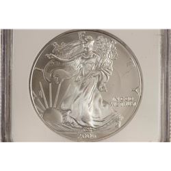 2006 AMERICAN SILVER EAGLE NGC MS69 1 OF 1ST