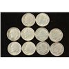 Image 1 : 10 ASSORTED SILVER ROOSEVELT DIMES