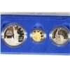 Image 1 : GOLD & SILVER 1986 STATUE OF LIBERTY 3 COIN PF SET