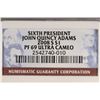 Image 3 : 2008-S ADAMS DOLLAR NGC PF69 ULTRA CAMEO