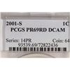 Image 3 : 2001-S LINCOLN CENT PCGS PR69RD DCAM