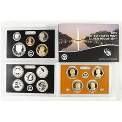 2015 US SILVER PROOF SET (WITH BOX) 14 PIECES