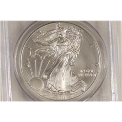 2011-W AMERICAN SILVER EAGLE PCGS MS70 1ST STRIKE
