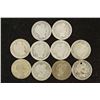 Image 1 : 10 ASSORTED BARBER DIMES 1 HOLED