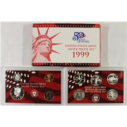 1999 US SILVER PROOF SET (WITH BOX)