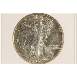 1944-D WALKING LIBERTY HALF DOLLAR ANACS AU55