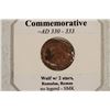 Image 3 : 330-333 A.D. COMMEMORATIVE ANCIENT COIN (FINE)