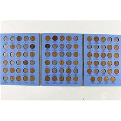 2 PARTIAL LINCOLN CENT ALBUMS SEE DESCRIPTION