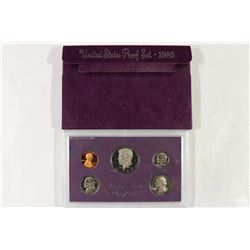 1985 US PROOF SET (WITH BOX)