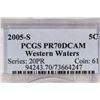 Image 3 : 2005-S WESTERN WATERS NICKEL PCGS PR70 DCAM