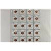 Image 1 : SHEET OF 20-1995 BU LINCOLN CENTS WITH MINOR ERROR