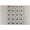 Image 2 : SHEET OF 20-1995 BU LINCOLN CENTS WITH MINOR ERROR