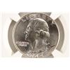 Image 1 : 1964-D WASHINGTON SILVER QUARTER NGC MS64