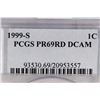 Image 3 : 1999-S LINCOLN CENT PCGS PR69RD DCAM