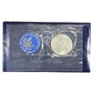 Image 2 : 1971-S  IKE SILVER DOLLAR UNCIRCULATED (BLUE PACK)