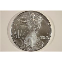 2000 AMERICAN SILVER EAGLE UNC