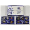 Image 1 : 2001 US PROOF SET (WITH BOX)