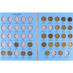 GREAT STARTER ALBUM OF INDIAN HEAD CENTS